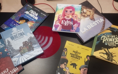 Imatge dels còmics recomanats a la secció | Raquel García 